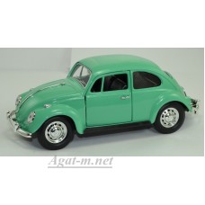 Масштабная модель Volkswagen Beetle 1967г. зеленый